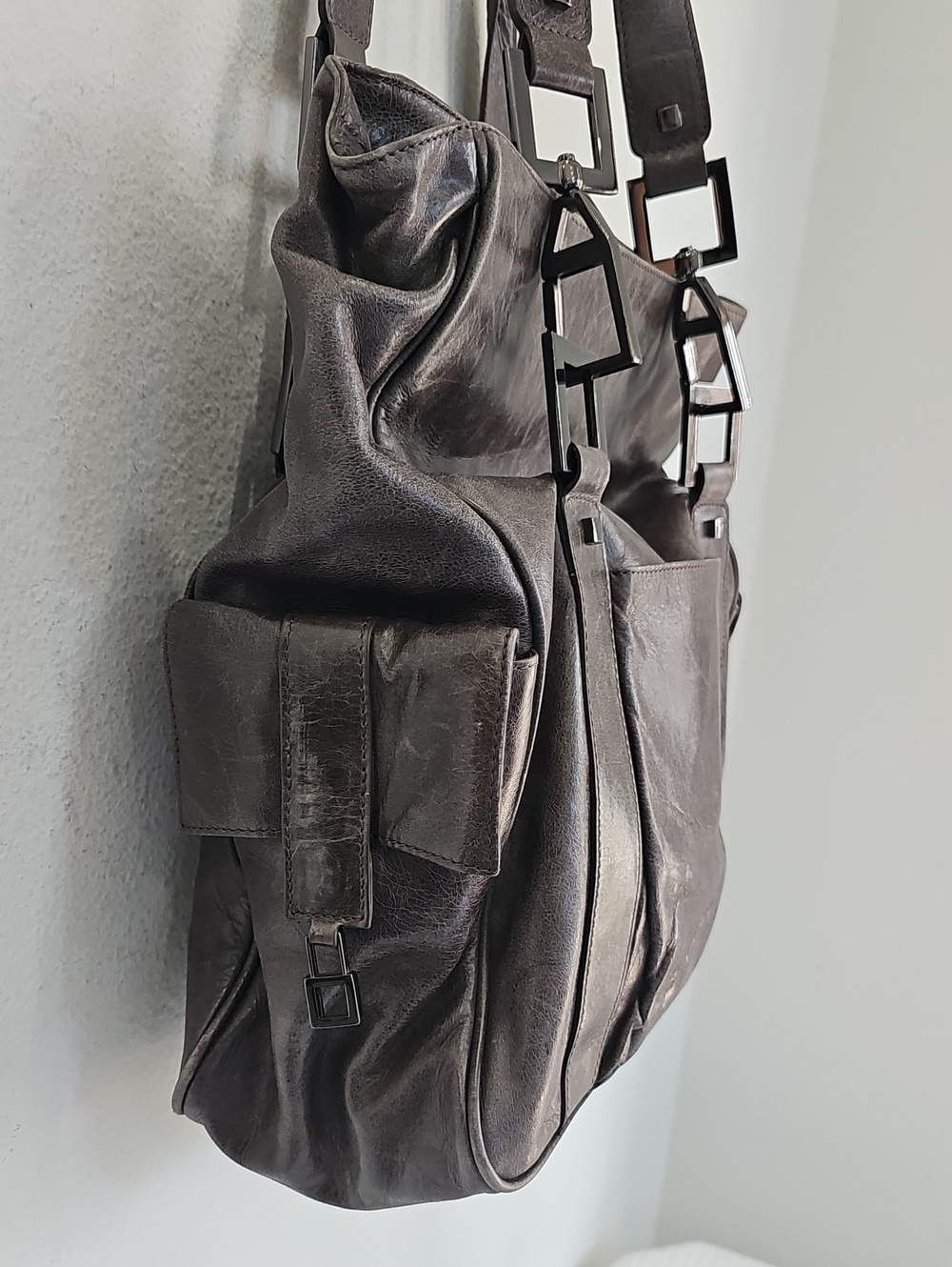 Helen Welsh Leather Handbag View 3